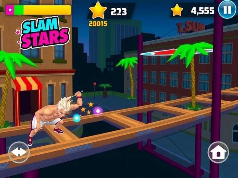Slum Slam Stars Gameplay Screenshot